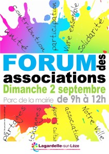 Affiche Forum des associations 2018